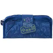Studymate Wrap Pencil Case Gamer Navy