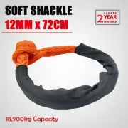 Soft Shackle 12mm 72cm Recovery Gear Dyneema Winch Rope 18,900kg Heavy Duty