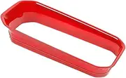 ATATNK ABS Car Front Cup Holder Trim Frame Stickers Cover Decoration Compatible for Jeep Compass 2021 Up Interior Accessories(3)
