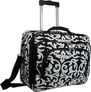 World Traveler Rolling 17-inch Laptop Briefcase Computer Case