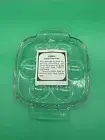 Vintage PYREX 473-6 6 Hole Escargot Bake Dish Egg Clear Glass France NEW