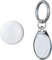 (Android Only) Google Certified Android Tracker, Key Tracking Tag, Item Finder and Wallet Tracker, Works with Google Find My Device App, Smart Tracker Tag for Keys, Luggage, Wallets, Pets (White)
