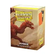 Dragon Shield - Box 100 - Amber MATTE- NEW AUS Stock