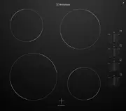 Westinghouse 60cm Ceramic Cooktop - Black - Knob - 9 total levels
