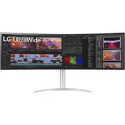 LG 49WQ95C-W 49" Curved UltraWide DQHD Nano IPS Monitor, NVIDIA G-SYNC Compatible & AMD FreeSync Premium Pro