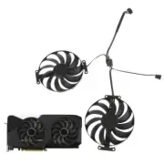 95mm 12V GPU Cooler Fan T129215SU ForAsus RTX3060Ti 3070 RX6700XT Graphics Card