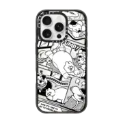 iPhone 16 Pro Impact Case MagSafe Compatible BLACK CARTOON
