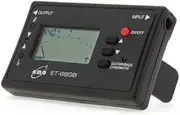 Guitar Tuner Clip On, Digital Tuner, LED Digital Electronic Acoustic Bass Guitar Chromatic Tuner with Mic