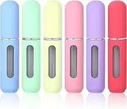 KAYZON Portable Mini Refillable Perfume Atomizer - Travel Size Spray Bottles for Women - Underfill Scent Pump Case Travel Fragrance Empty Container Bottom Refill Perfume Bottle for Traveling 5ml,