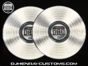 DHC Platinum Record Dj Slipmats sl1200mk2 mk5 m3d m5g Technics / any turntable