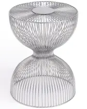 Butler Specialty Company Nicholas Silver Metal Accent Table