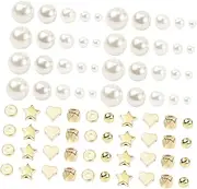 PLAFOPE Pearl Beading Set DIY Necklace Beads Kit Multi-Purpose Jewelry Making Supplies