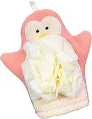 Body Exfoliator Glove, Double-Sided Body Wash Gloves, Shower Puff, Bathing Accessories, Loofah Sponge, Rich Foaming Towel for Men Women Kids Families