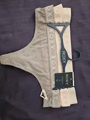 Roxy Women's Surf 6 Pair Tag-Free Cotton Thong Fit Panties In Two Styles NWT