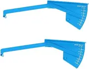 BESPORTBLE Mower Deck Level Gauge Set Mower Walk-Behind Gauge Lawn Deck Tool Mow Gardening Supplies