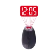 Portable Mini LED Digital Display Projection Alarm Clock Desktop Time Projector