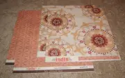 My Mind's Eye Double Sided Cardstock Paper(4) ~ Indie Chic Saffron "Create"
