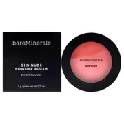 Gen Nude Powder Blush - Peachy Keen by bareMinerals for Women - 0.21 oz Blush