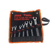 7 Piece Flare Nut Spanner Set