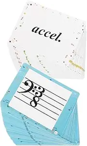 80pcs Music Note Flashcards for Durable Double Sided Rhythm Training Cards for Piano Violin Music Theory Learning Portable Educational Tool for Students