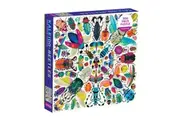 500pc Mudpuppy Kids Children Jigsaw Puzzle Toy 51x51cm Kaleido Beetle 8+