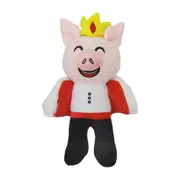 Hot Game Technoblade Plush Sitting Black White Lamb Plushies Stuffed Dolls,cute Piggy Plush Doll For Dsmp/mcyt Fans Birthday Gift