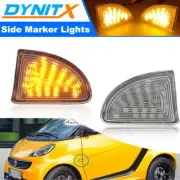 Pair FULL-LED Side Marker Lights Signal Lamp For 2007-2015 Smart Fortwo W451 (for: Smart)