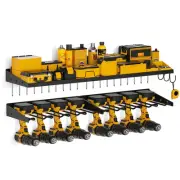 Power Tool Organizer with Charging Station, Tool Storage Rack for Garage Orga...