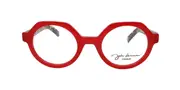 John Lennon JO224 Rz-M Men's Glasses Red Size 49 - Private Health Rebate - Blue Light Block Available
