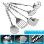 5pcs Practical Turner Spatula Spoon Ergonomic Cooking Tools Household