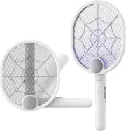 Mosquito Zapper with UV Light, 3000V Powerful Electric Fly Swatter, 3-Mode Wirel