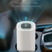 Mini Air Purifier True HEPA Filter Cleans Air Remove Dust Pet Dander Pollen for Home Eliminates Smoke & More-White
