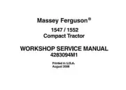 Workshop Service Manual for Massey Ferguson 1547 1552 Tractor Get it Today