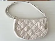 PeanutsQuilted Shoulder Bag Beige Snoopy 75Th Tote Bag Shoulder Bag Handbag Li