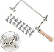 Steel Saw With Wood Handle for Jewelry Making, Woodworking, DIY - Pull Flower Hardware Hacksaw Frame