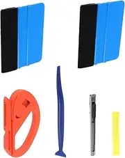 Beatifufu Efficient Car Window Tinting Kit Window Film Tool Set for Easy Installation Squeegee Scissors