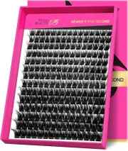 VEYESBEAUTY Lash Clusters Fluffy Individual Lash Extensions Xtreme 3D Layered...