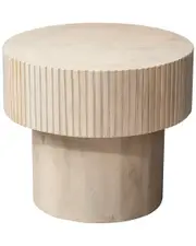 Jamie Young Notch Round Side Table