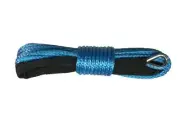 7MM x 15M Dyneema SK75 Winch Rope Blue Synthetic strap 4WD Boat Recovery