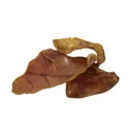 Dog Treat Large Pig Ears Whole Dehydrated Healthy Puppy Chew 10 Pack