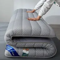 在飛比找momo購物網優惠-針織纖維棉薄層乳膠複合式雙人加大床墊180*200cm厚約8
