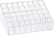 Baluue Lipstick Organizer Transparent Lip Gloss Holder for Easy Storage Practical Nail Polish Rack Durable Design for Use