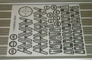 F-14 Tomcat Pinball Machine Insert Decals