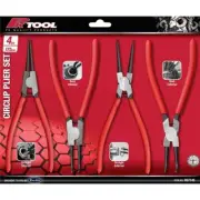 PK Tool Straight & 90-�� Nose Circlip Plier Set 4 Piece - 175Mm 7������ RG7145