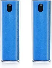 Fingerprint Proof Screen Cleaner 2PCS, Screen Cleaner Touchscreen Mist Spray for Electronic Smart Phone TV, Laptop, Tablet, PC, Computer Monitor LCD Flat Screens（Blue）