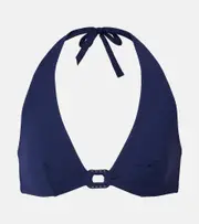 [Eres] Eres Navire embellished bikini top AU 16 blue