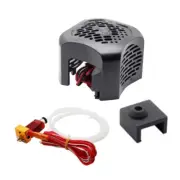 Hotend Full Set Heat Block Thermistor Extruder Nozzle Assembled for Ender3