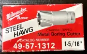 Milwaukee (49-57-1312) 1-5/16" Threaded Steel Hawg Cutter