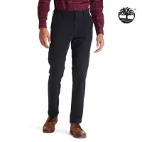在飛比找momo購物網優惠-【Timberland】男款黑色彈力斜紋卡其褲(A29PF0