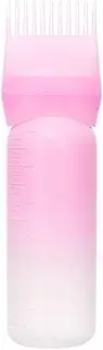 Hair Dye Applicator,Shampoo Bottle Hair Oiling Bottle Scalp Comb Root Comb with Graduated Scale Precise Application